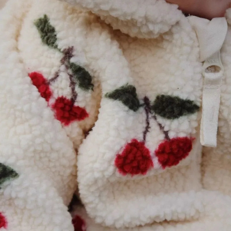 Cozy Lamb Wool Hooded Jumpsuit™