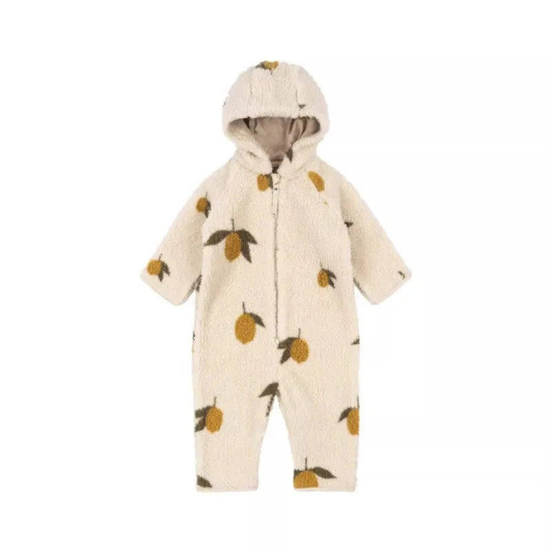 Cozy Lamb Wool Hooded Jumpsuit™