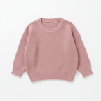 UNISEX WAFFLE KNIT SWEATER
