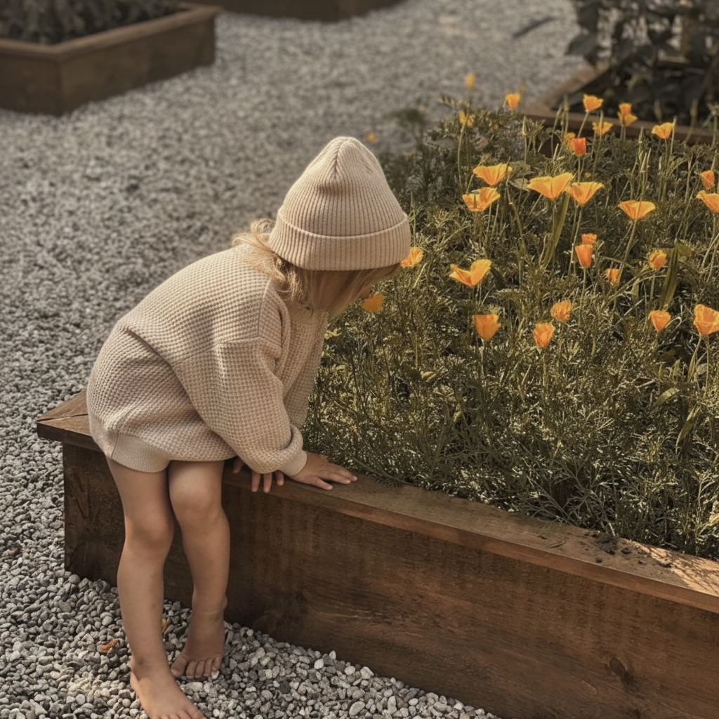 UNISEX WAFFLE KNIT SWEATER